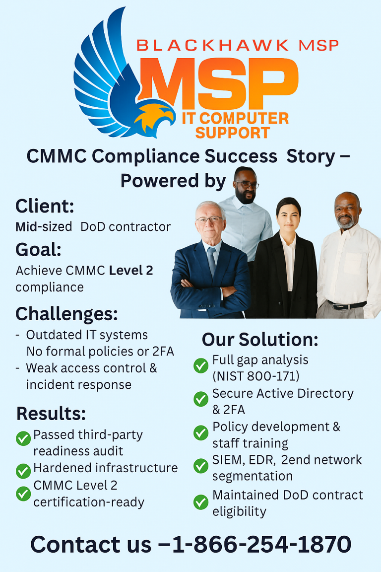 Case Study: Achieving CMMC Compliance for a Government Contractor