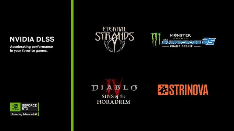 (PR) 800 RTX Games and Apps Now Available, DLSS 4 Coming To Diablo IV, Eternal Strands, and More