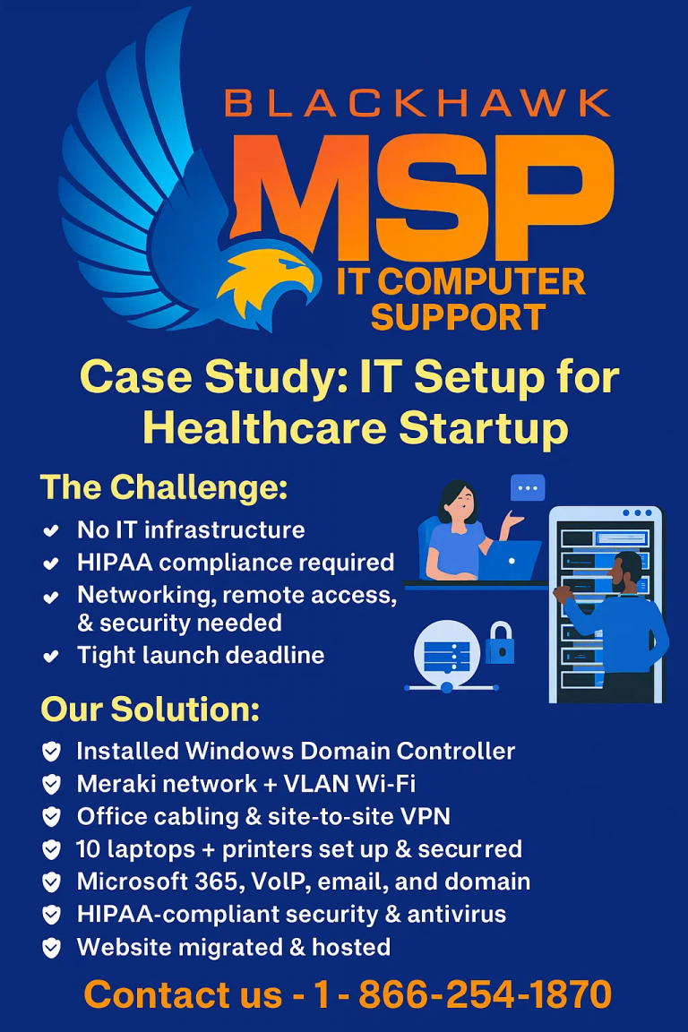 IT Setup for Healthcare