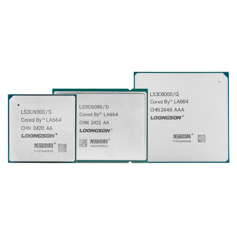 Loongson Unveils 64-Core LS3C6000 Server CPUs to Rival Intel “Ice Lake-SP” Xeons
