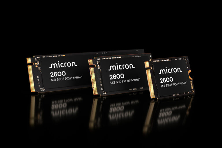 (PR) Micron Announces New 2600 NVMe SSD With Adaptive Write Technology and G9 QLC NAND